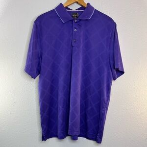Greg Norman for Tasso Elba
 Rich Purple Polo Shirt XL
